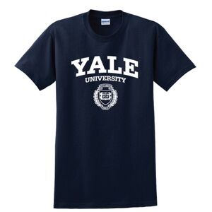 Gildan Navy Blue Yale University Tee